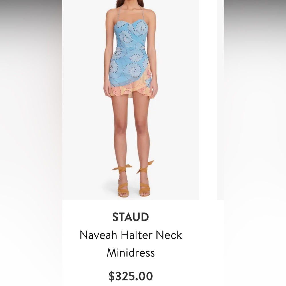 Staud mini dress